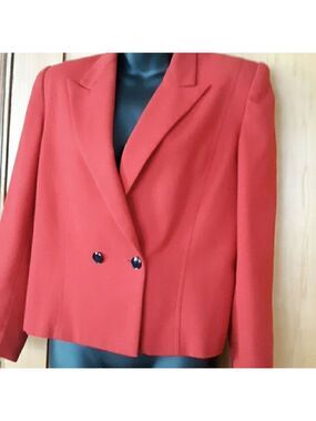 Vintage Sasson petite Red Jacket